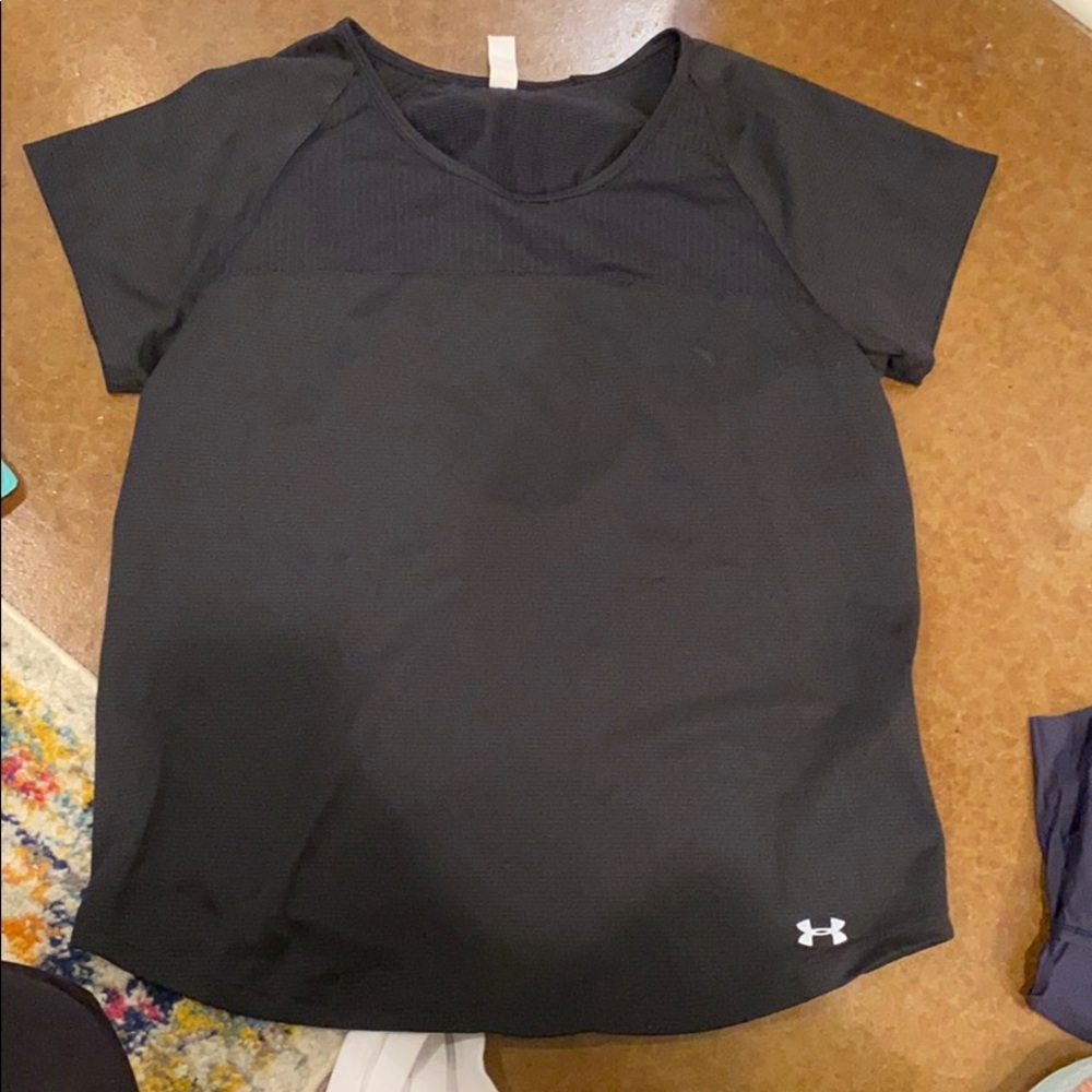 Black Under Armour Workout Shirt